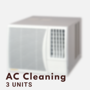 Air Conditioner Cleaning (3units)