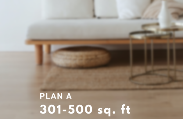 Plan A (301-500 sq. feet)